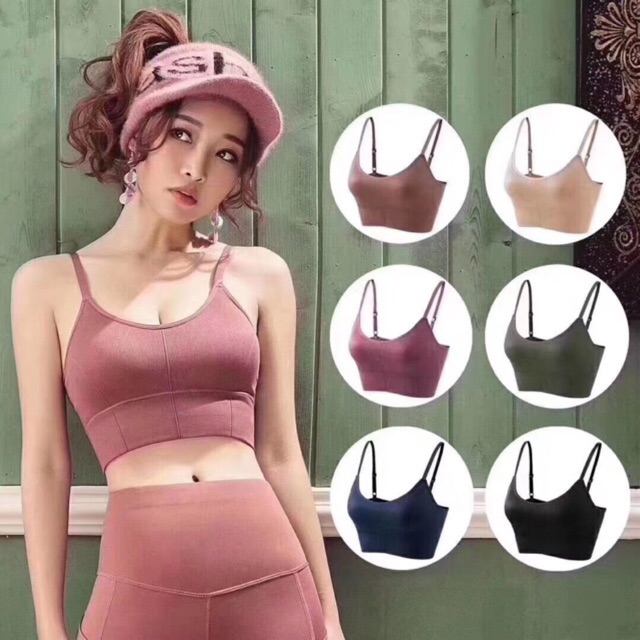 Áo bra gym/yoga bra thể thao dáng crotop hàng xịn giá rẻ | BigBuy360 - bigbuy360.vn