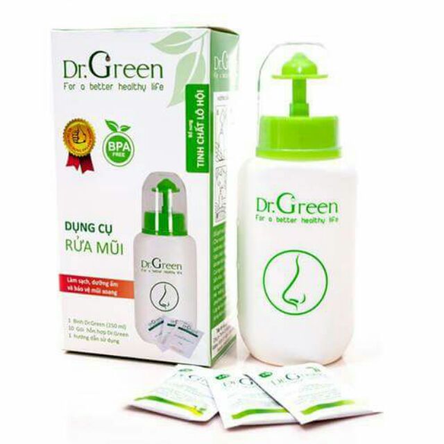 Bình rửa mũi dr green