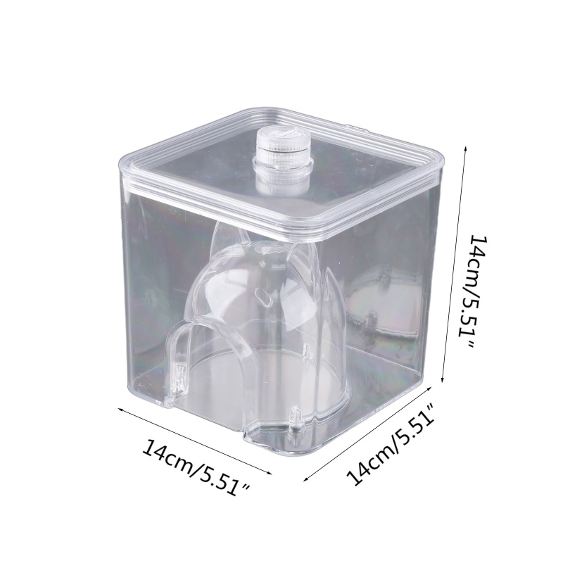 Nhà Nuôi Chuột Hamster Làm Mát Mùa Hè Nhỏ Nhắn Hình Khối Nước Đá Khối Cầu Trong Suốt Không Điện Ẩn Mát Mẻ Cho Thú Cưng