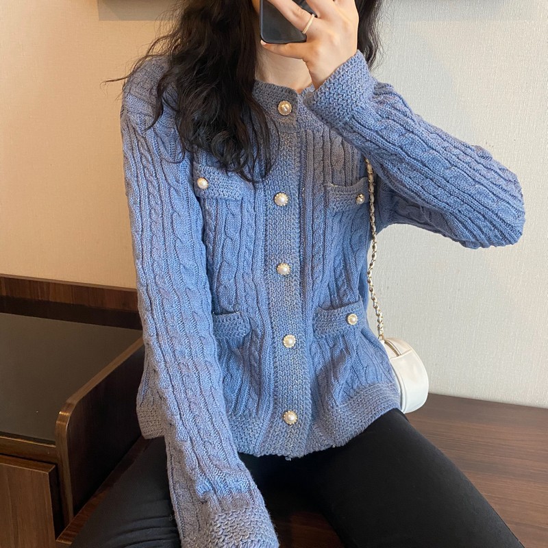 Áo len nữ cadigan hàng Quảng Châu cao cấp L093 (Kèm clip thật) | BigBuy360 - bigbuy360.vn