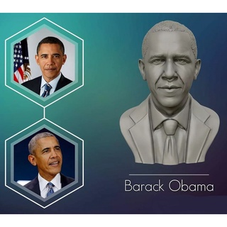 File in mô hình 3D Barack Obama Bust