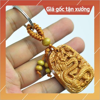 Móc khóa khắc rồng