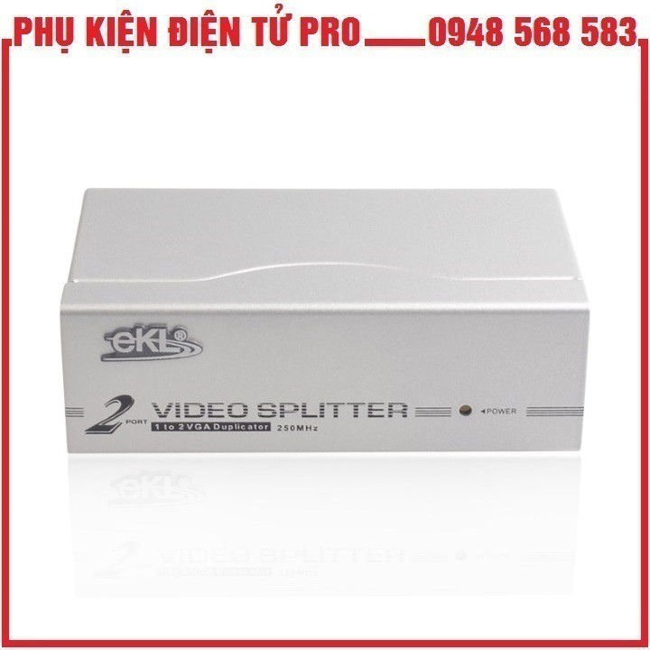 Bộ Chia Tín Hiệu Vga 1 Ra 2 Ekl-92