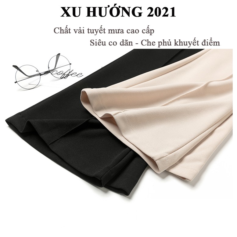 Quần Vải Ống Loe, Quần Tây Ống Loe Lưng Cao - Siêu tôn dáng, che khuyến điểm bụng đùi - SINB.STORE | BigBuy360 - bigbuy360.vn
