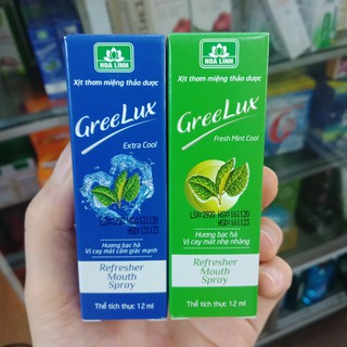 Greelux xịt thảo dược thơm miệng