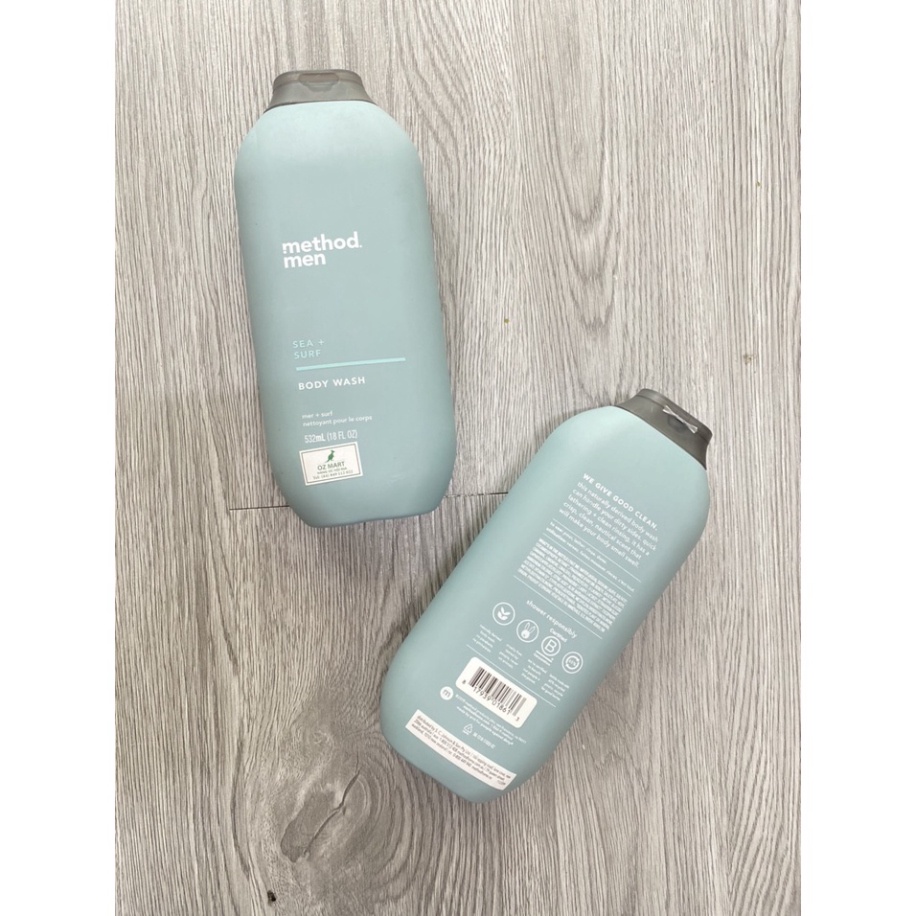 Giá Shock Sữa tắm Method Body WASH 532ml OZ MART HÀNG ÚC NỘI ĐỊA ÚC chính hãng mẫu mới