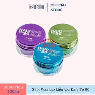 Sáp, Wax vuốt tóc HAIR TO 90 KANFA 100gr tạo kiểu giữ nếp cho tóc. HÀNG CHÍNH HÃNG .