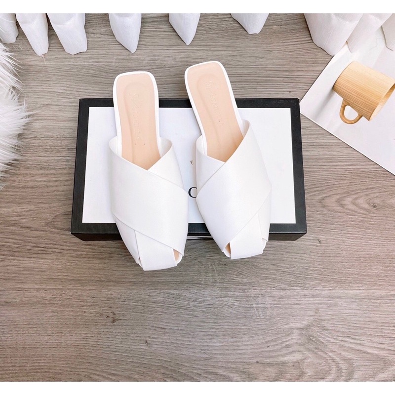{Free ship} SỤC Trơn VINTAGE /SỤC MỚI NHẤT [ ẢNH THẬT ] full size 35-39 4 màu trắng nâu đen