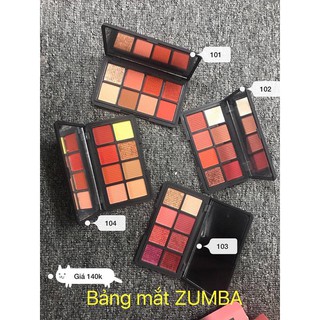 Phấn mắt, bảng màu mắt zumba holdlive 8 màu