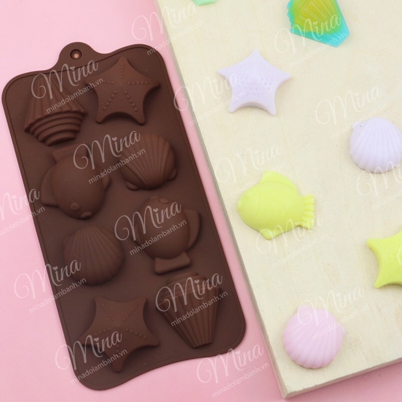 Khuôn Silicone Sinh Vật Biển