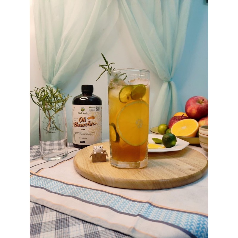 Oh Chewcha - Nước trái cây kombucha lên men vị chuối