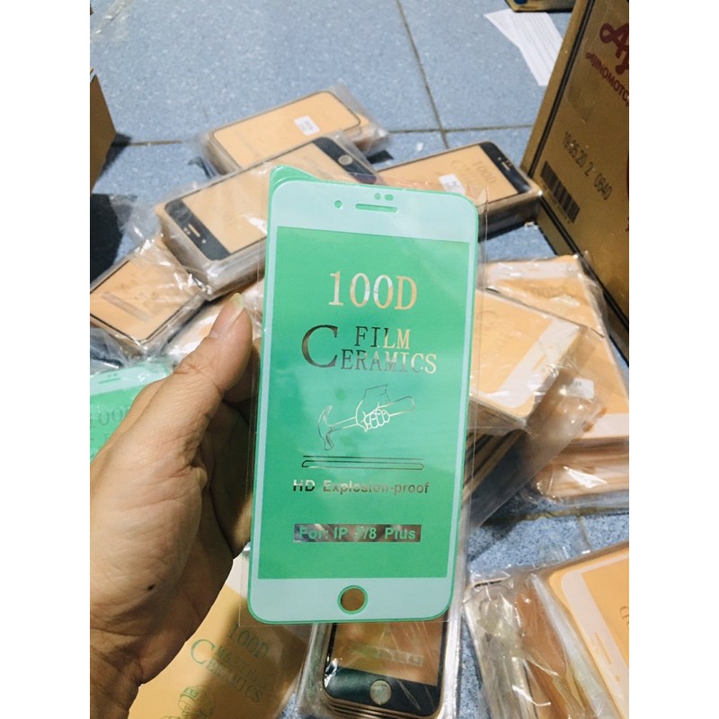 Kính Cường Lực Iphone 100D Dẻo chống vỡ Full Full màn Iphone 7/8/7Plus/8Plus/X/Xr/XsMax/11/11Pro/11ProMax/12 5.4/12 6.1