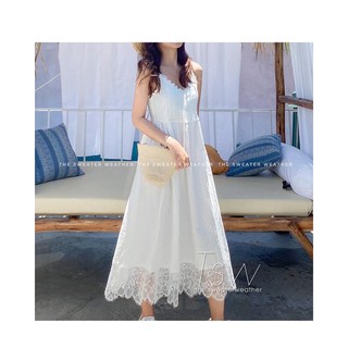 váy 2 dây trắng zara