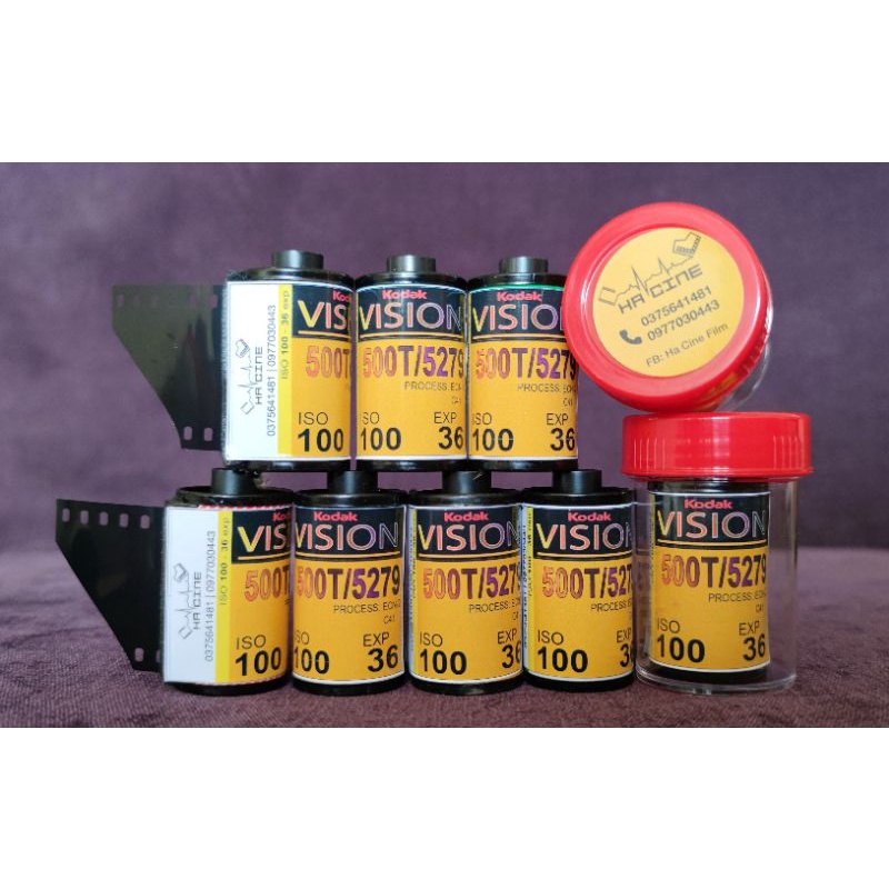 Film Kodak Vision 500T (5279) - iso 100 - 36 kiểu - chụp được máy PnS