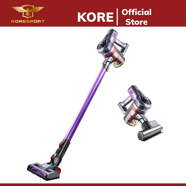 Máy hút bụi cầm tay AirBoot công suất 19000Pa lọc Hepa dễ dàng sử dụng tại nhà và ô tô
