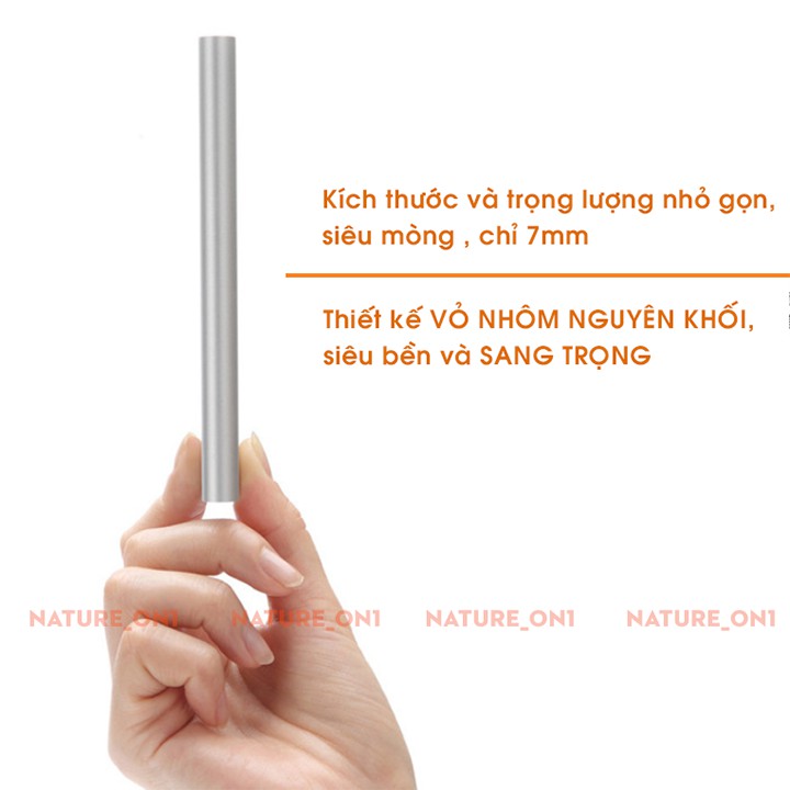 Sạc Dự Phòng 9800mAh Sạc Siêu Nhanh Sử Dụng An Toàn - Pin Dự Phòng Vỏ Nhôm Nguyên Khối