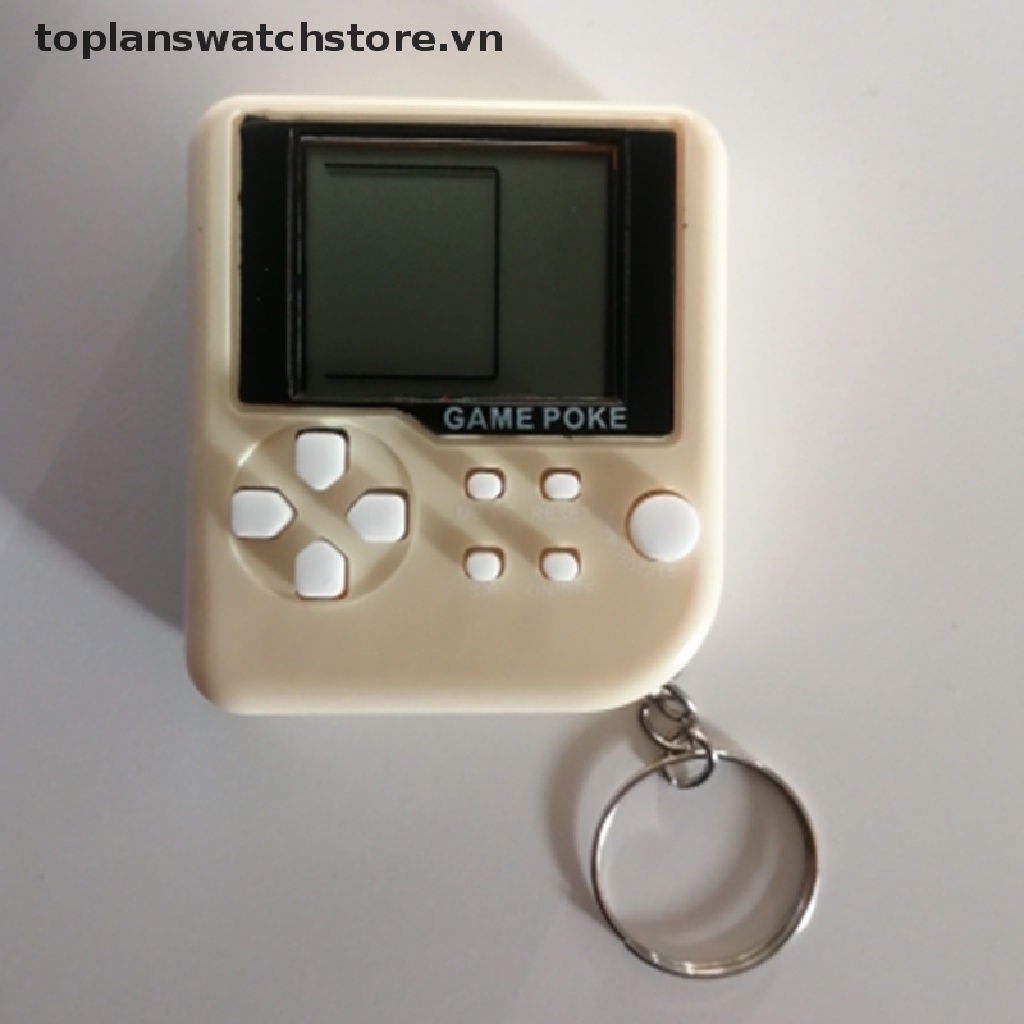 Máy Chơi Game Cầm Tay Mini Phong Cách Cổ Điển Kèm Móc Khóa
