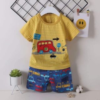💗Bộ thun cotton tre bé trai