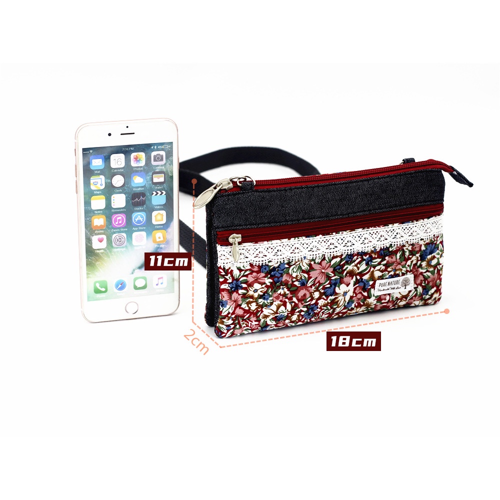 Túi Vải Đeo Chéo Đựng Điện Thoại Phong Cách Mới