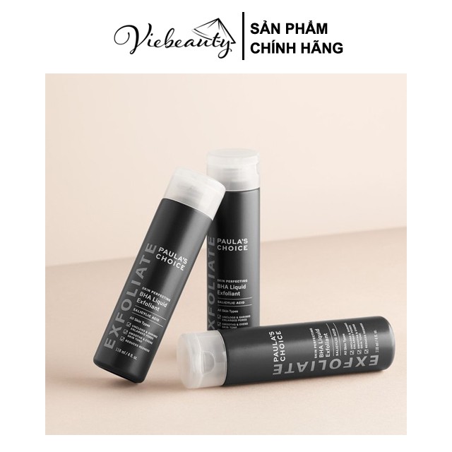 Tẩy Da Chết Hóa Học BHA Paula Choice BHA 2 Paula s Choice Skin Perfecting Liquid Exfoliant 30ml Và 118ml - Khongcoson | BigBuy360 - bigbuy360.vn