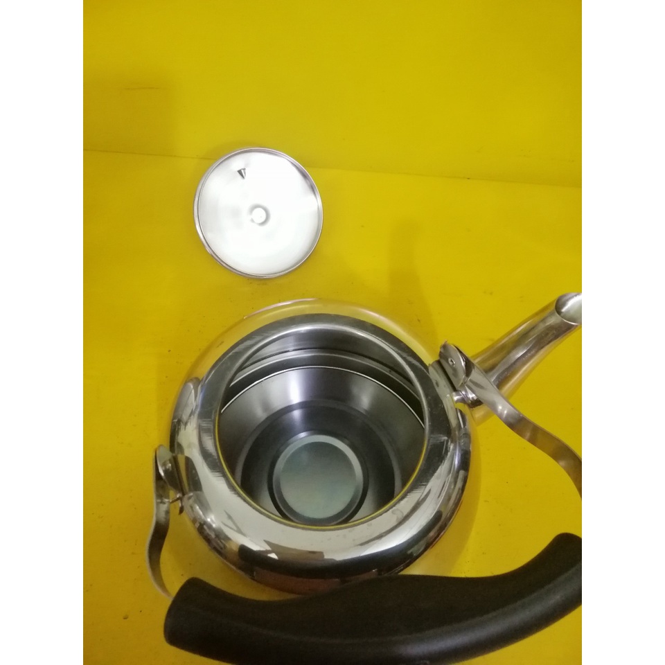 Ấm inox nội địa Nhật (2.3L) (417), Dùng được bếp từ