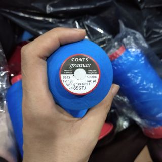 Chỉ vắt sổ Coats màu xanh biển đậm