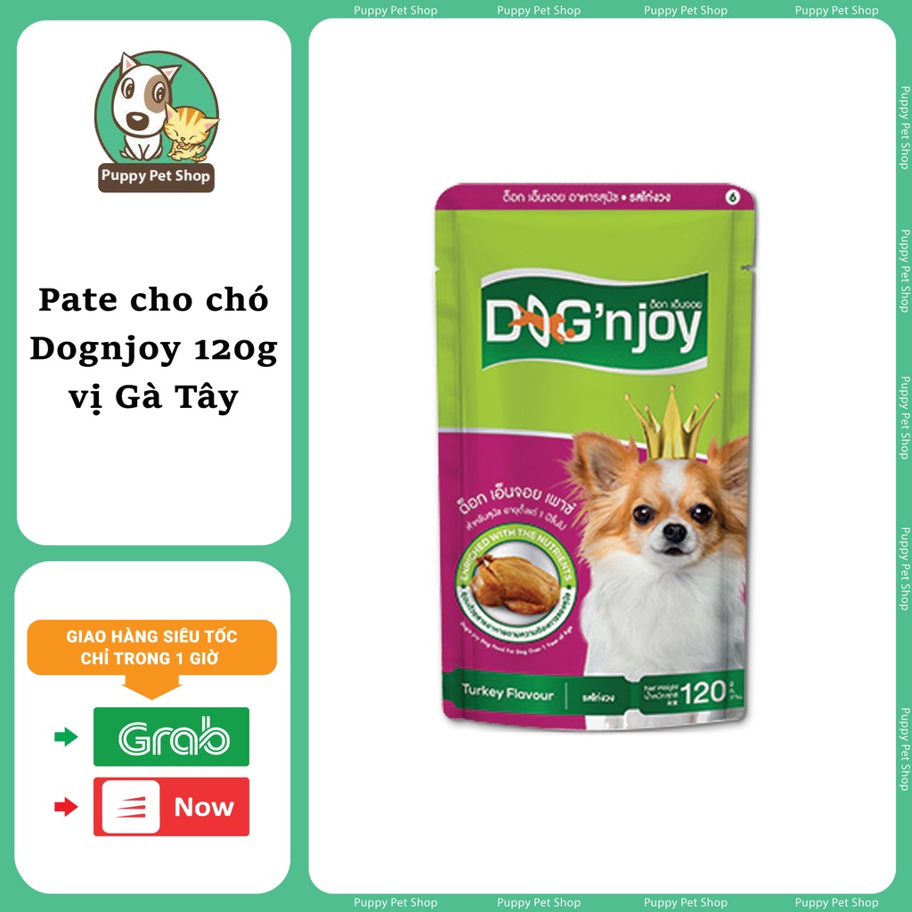 Pate cao cấp cho chó DOG'NJOY - Nhập khẩu THÁI LAN