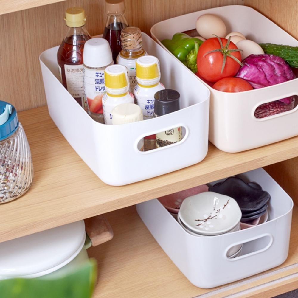 Giỏ trơn nhiều màu đựng đồ Pison, sắp xếp đồ trang điểm, đồ dùng văn phòng gọn gàng - 01 cái