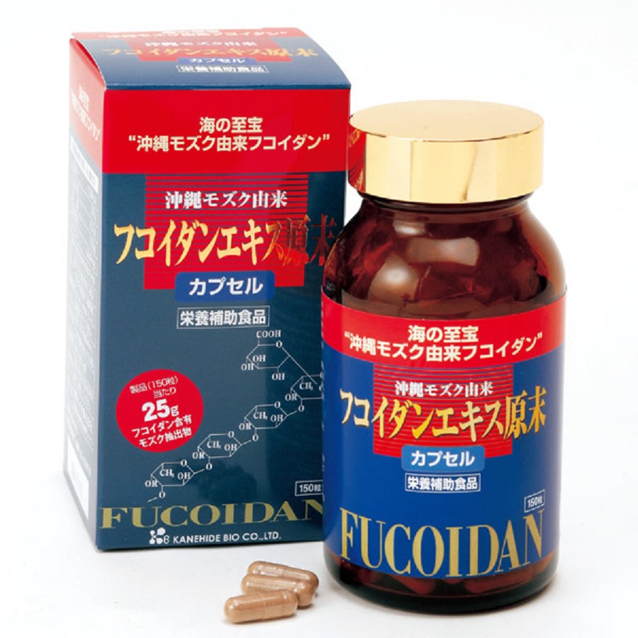 Viên uống Tảo Fucoidan Okinawa Đỏ 150 viên Nhật Bản