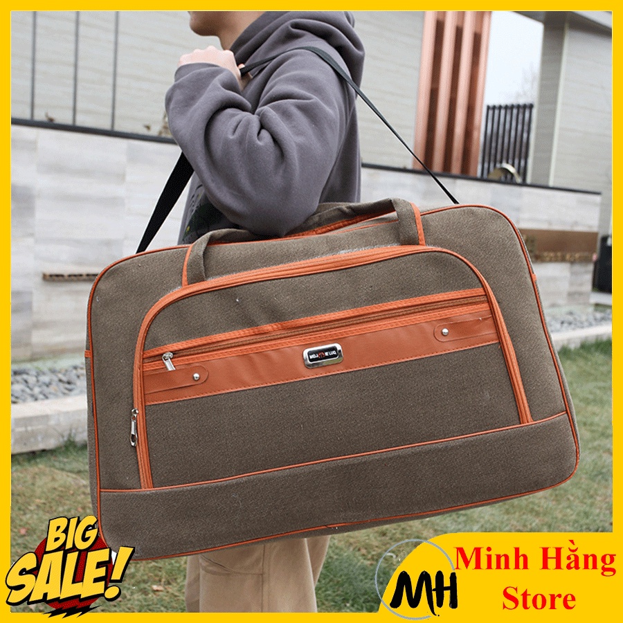 Túi du lịch đựng hành lý cỡ lớn chống nước quai đeo chắc chắn size lớn đựng đồ thoải mái