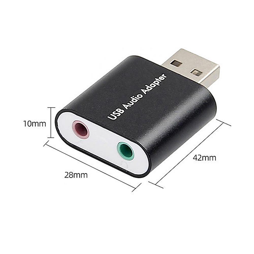 Bộ điều hợp âm thanh nổi USB ngoài cho Windows và Mac. Cắm và chạy Không cần trình điều khiển | WebRaoVat - webraovat.net.vn