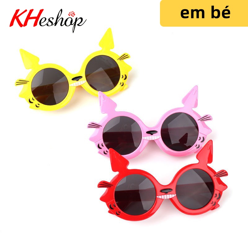 Kính Râm Hình Siêu Nhân Mèo Cute Cho Bé Từ 2-9 Tuổi,Bảo Vệ mắt khỏi UV cực thoải mái giá sỉ mã Y1592