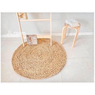 Thảm bèo (lục bình) trơn - size 80cm