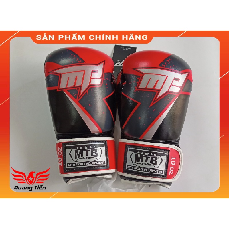 Găng tay Boxing MTB Max màu đỏ