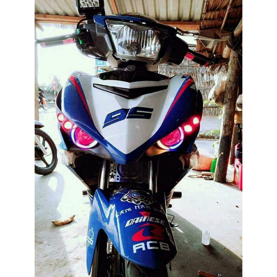 ĐÈN LED MẮT CÚ RAINBOW 7 MÀU FOR EXCITER 150