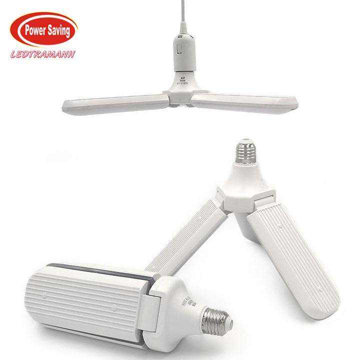 Bóng đèn led hình 3 cánh quạt 45w siêu sáng - bảo hành 1 năm