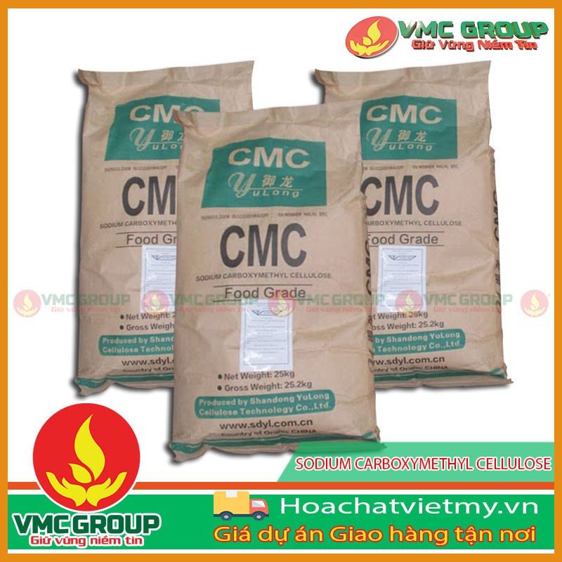 1KG Phụ gia tạo sệt CMC_Sodium Carboxymethyl Cellulose