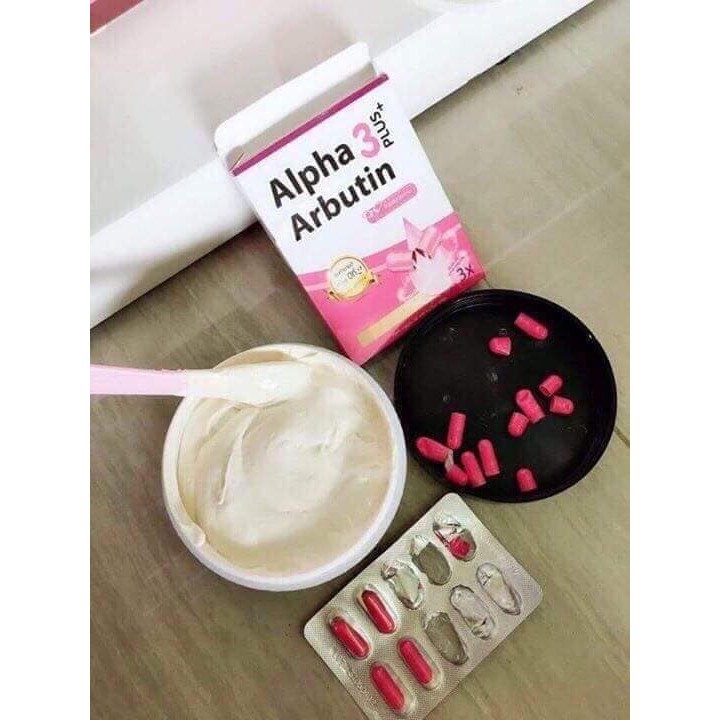 Viên kích trắng da body Alpha Arbutin 3 Plus | BigBuy360 - bigbuy360.vn