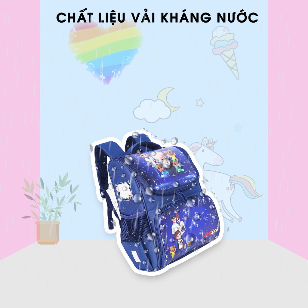 [CHỈ MỞ BÁN ĐẾN 1-6] Cặp Học Sinh có nhiều hình Chống Gù Dành Cho Bé Trai MITI C11001