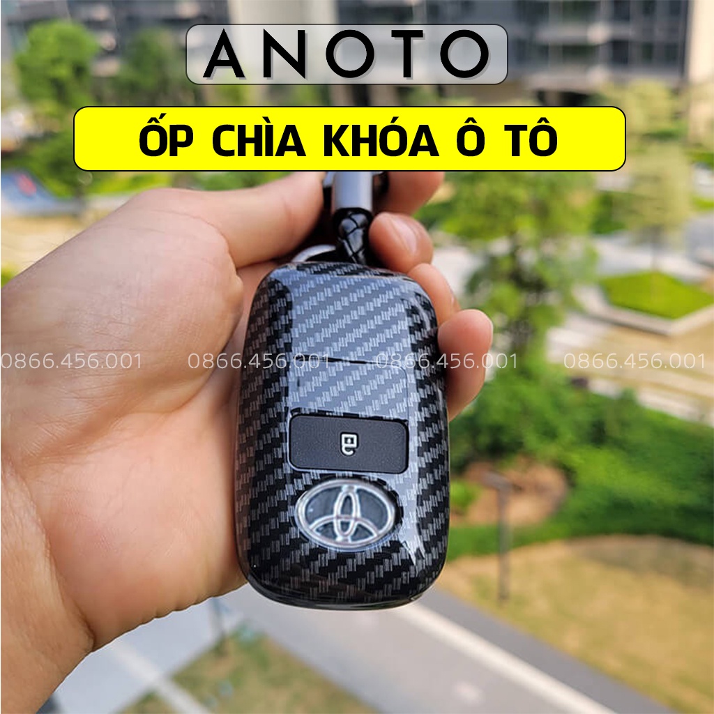 Bọc chìa khóa ô tô vân cacbon cao cấp đủ các hãng toyota,kia,mazda,honda,mitsubishi