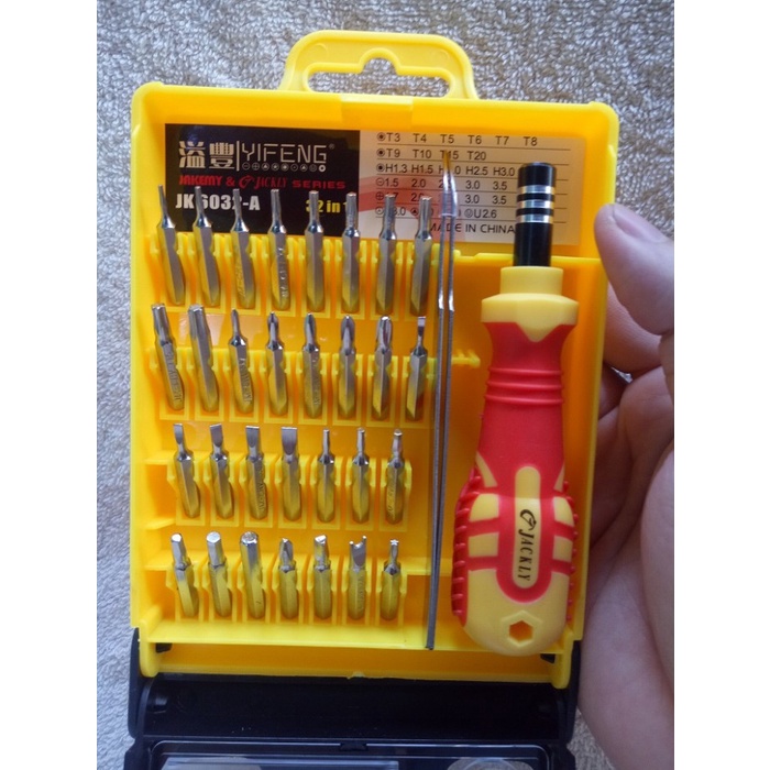 Bộ Tua Vít Đa Năng Mini Jackly 6032 Cao Cấp
