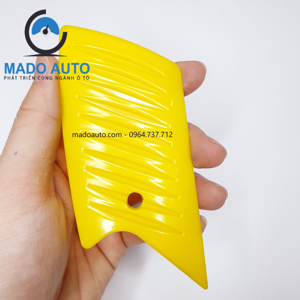 Gạt nhựa dán Film cách nhiệt xe ô tô màu vàng, thân gân, lưỡi chữ V, làm góc khó, nhỏ CR-V29