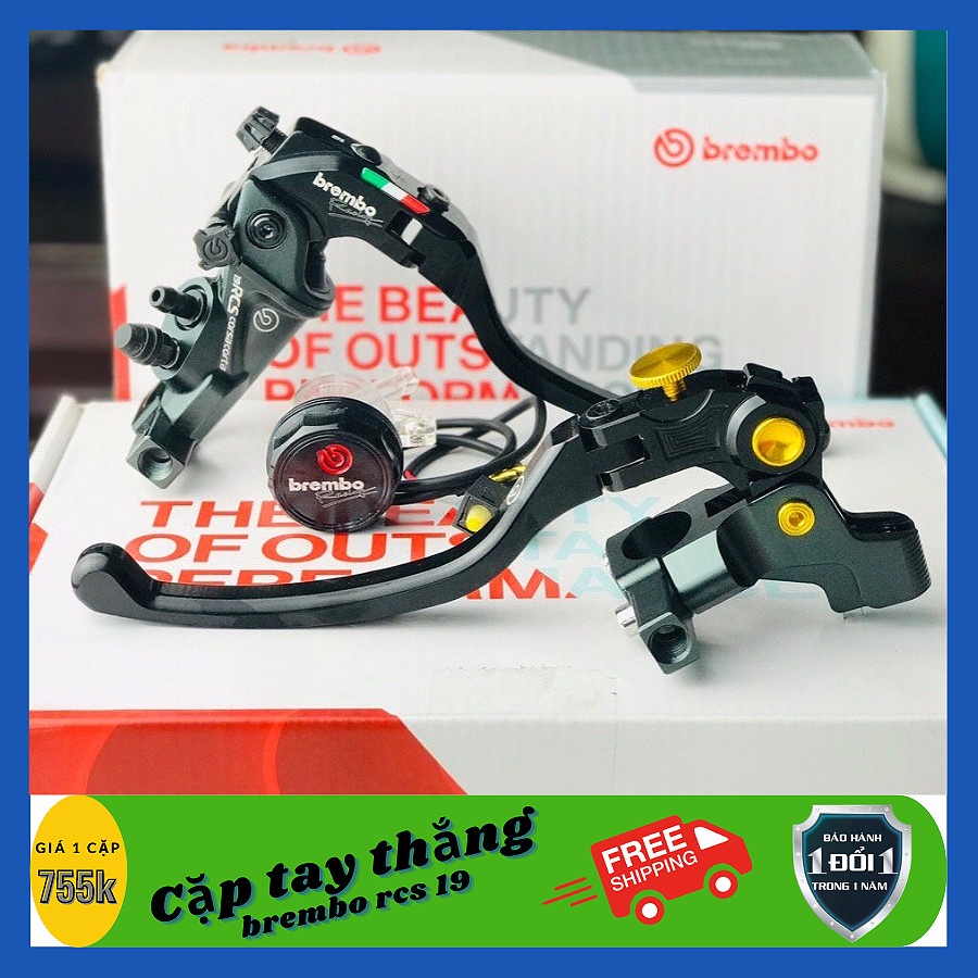 Cặp Tay Thắng Bình Dầu (BRCMBE) Thông Dụng cho XE CÔN &amp; TAY GA như Exciter Winner Raider Satria Sonic Vario AB... TẤT CẢ