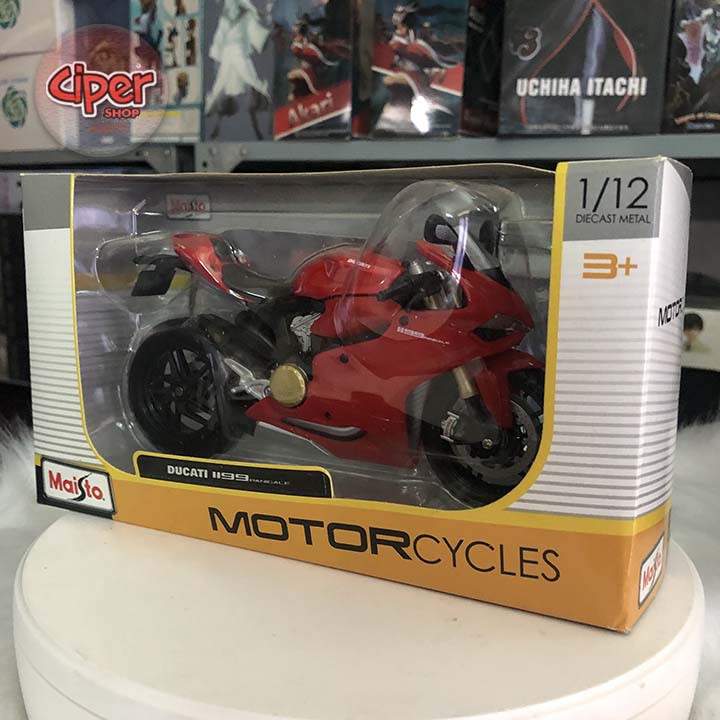 Mô hình xe Ducati 1199 Panigale 1:12 xe mô tô - Figure Ducati 1199