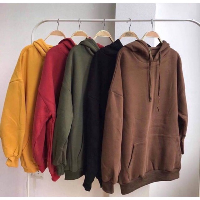 Áo hoodie VẢI NỈ LÓT BÔNG - Áo khoác nỉ