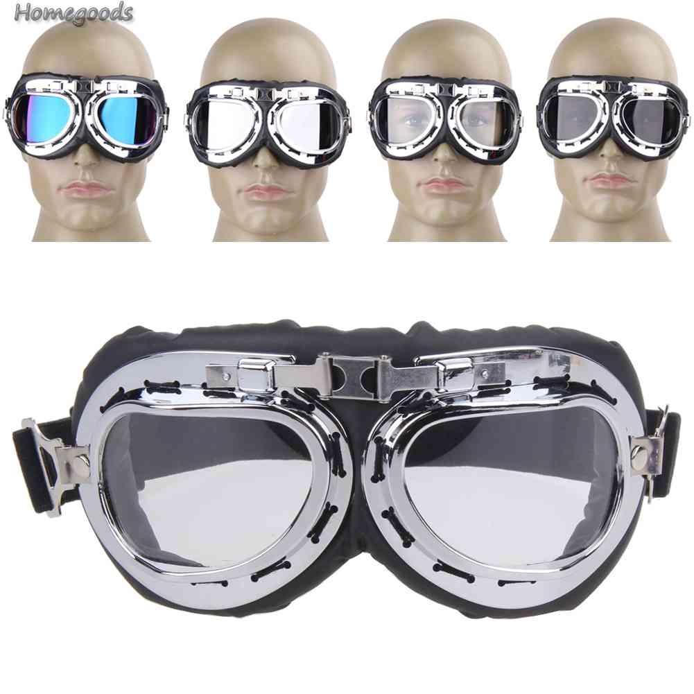 [88 Sale] Kính Râm Phong Cách Retro Cho Xe Máy Harley Motorcycl [homegoods.vn]