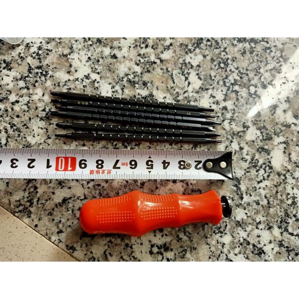 BỘ TÔ VÍT MINI 6 CHI TIẾT JAPAN VẶN CHI TIẾT NHỎ, TIỆN DỤNG