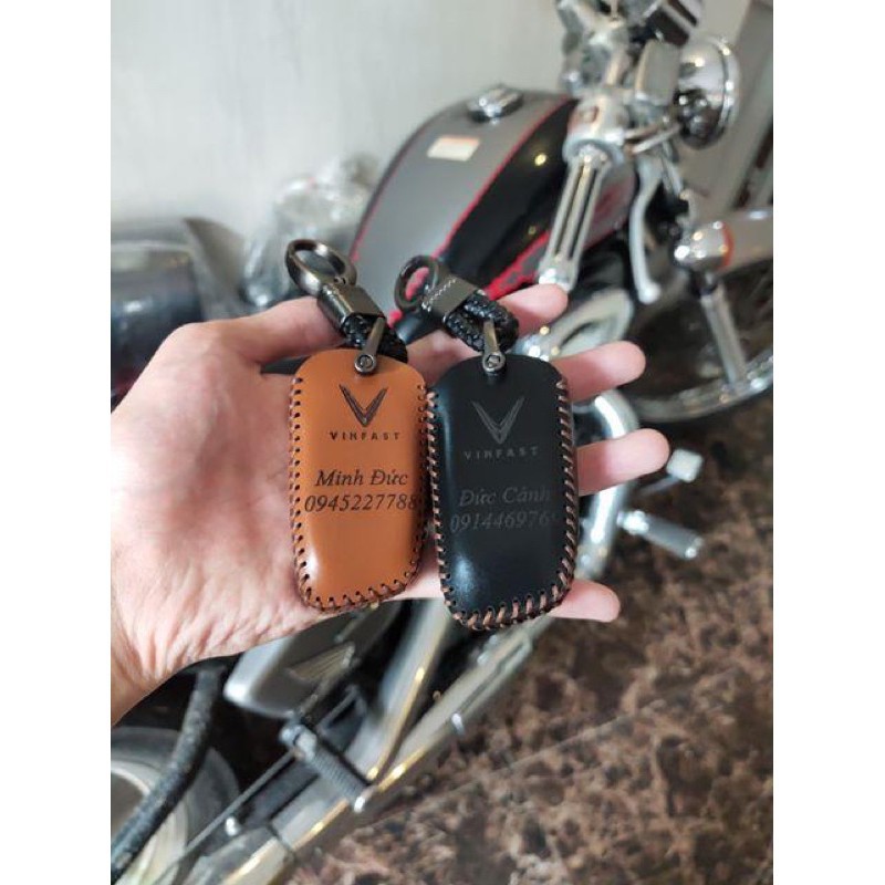 Bao Da Chìa Khóa Vinfast Lux[Bảo hành 2 năm]🐂Da bò 100% | BigBuy360 - bigbuy360.vn