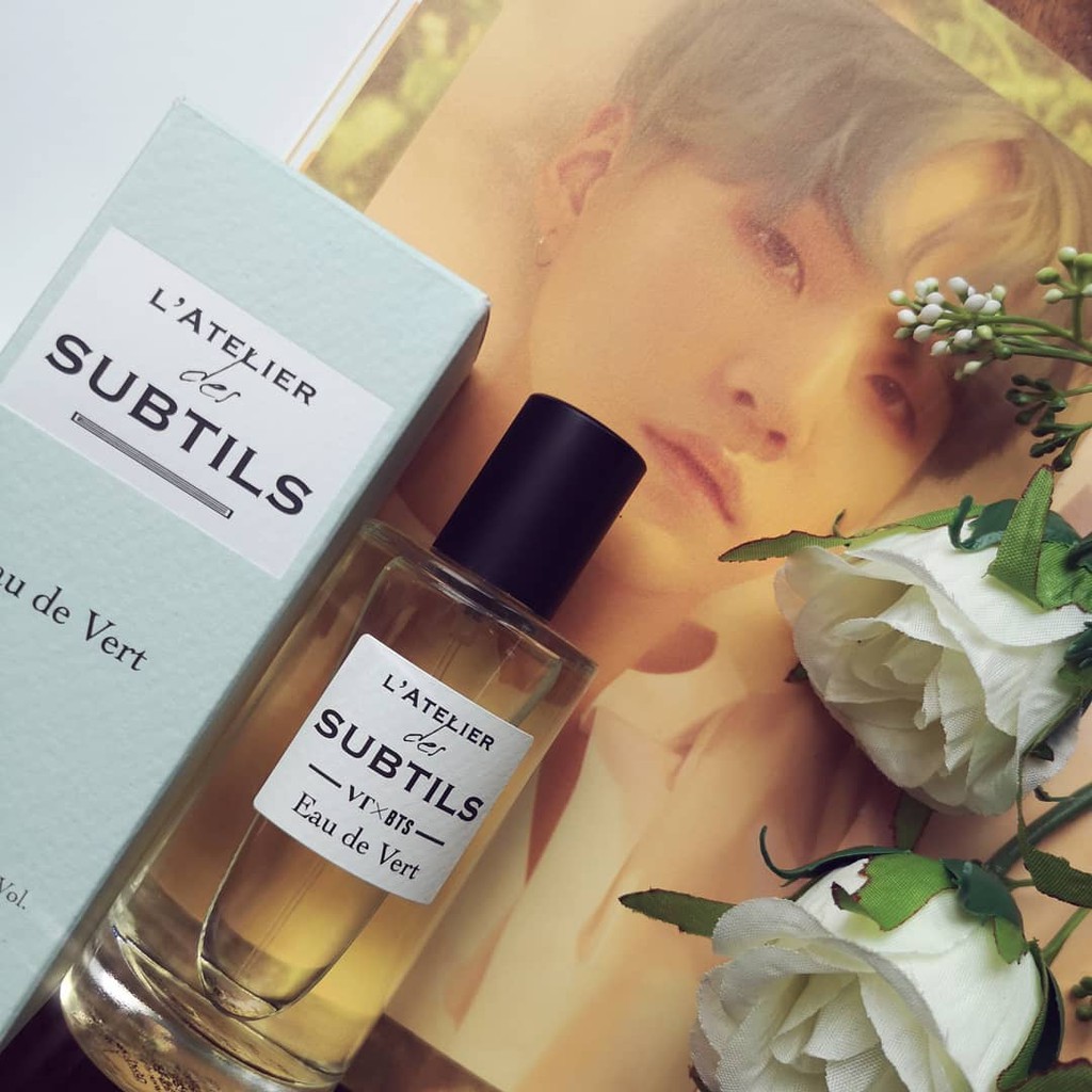 Tặng Postcards BTS 8 Tấm Khi Mua NƯỚC HOA VT X BTS L’ATELIER DES SUBTILS ( Không Kèm Standee ) | Thế Giới Skin Care