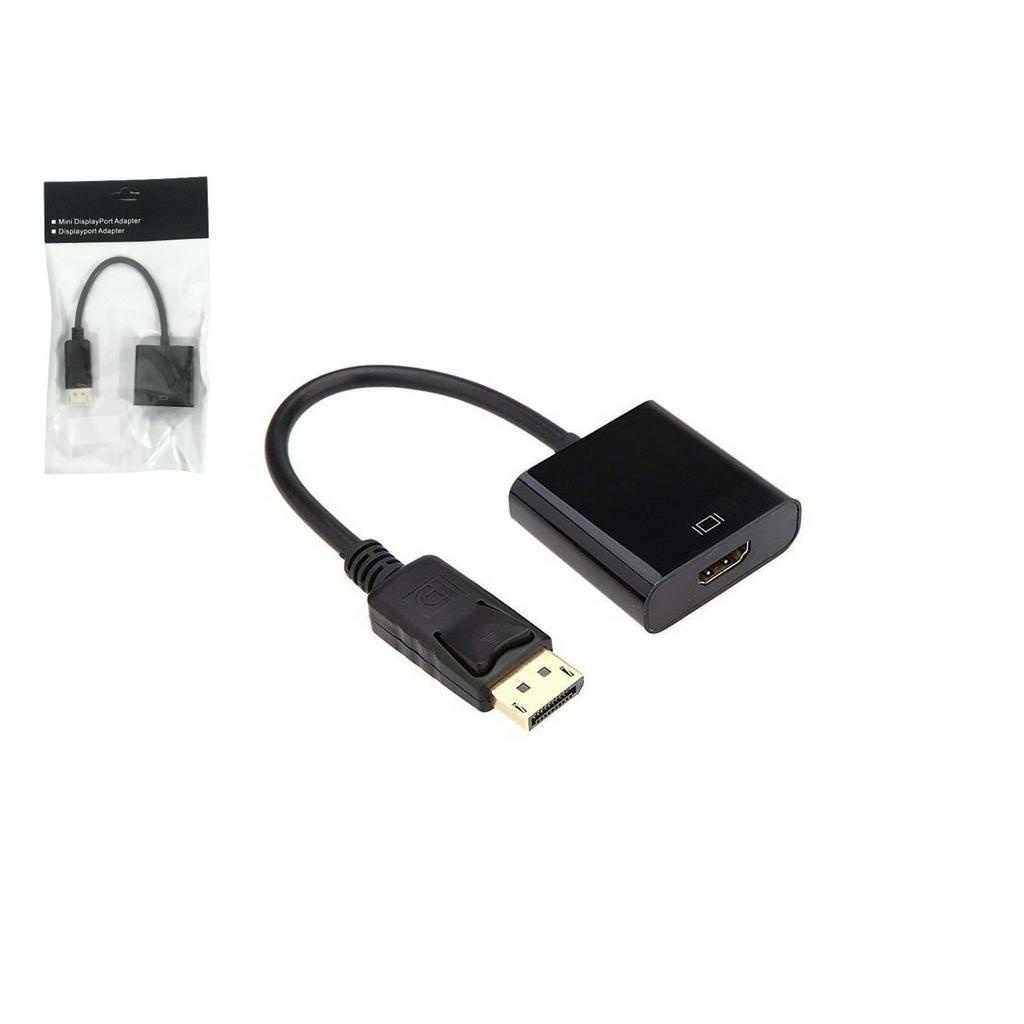 CÁP CHUYỂN ĐỔI CỔNG DISPLAYPORT RA CỔNG HDMI MÀU ĐEN BX016 ,MÀU TRẮNG BX017